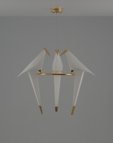 Подвесной светодиодный светильник Moderli V3071-3PL origami Birds 3*LED*6W