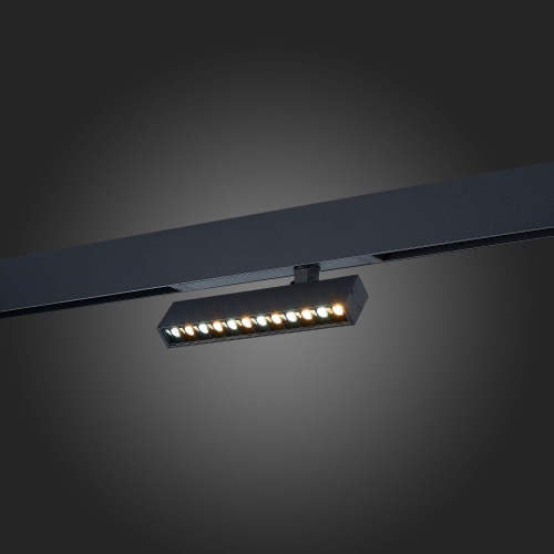 ST656.496.09 Св-к трек. SMART Черный LED 1*9W 2700K-6000K 700Lm Ra&gt;90 24 IP20 L220xW25xH105 220V SKYLINE 220