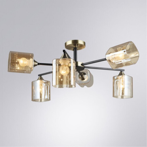 Потолочная люстра Arte lamp A4185PL-6BK СВЕТИЛЬНИК ПОТОЛОЧНЫЙ