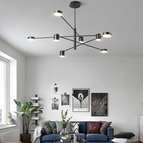 Люстра Motvikt Black 6 от Imperiumloft 189814-26