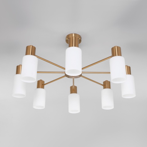 Потолочный светильник Eurosvet 70160/8 латунь Smart