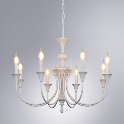 Подвесная люстра Arte lamp A4094LM-8WH СВЕТИЛЬНИК ПОДВЕСНОЙ