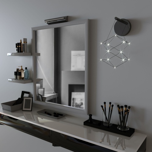 Настенный светильник Eurosvet 90310/1 черный жемчуг