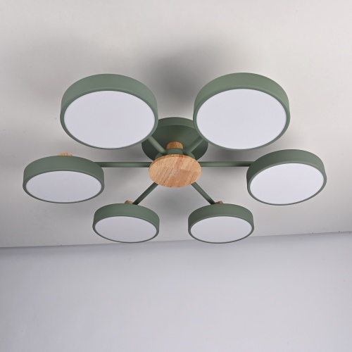 Потолочная люстра MOVE 6 Green 178254-26