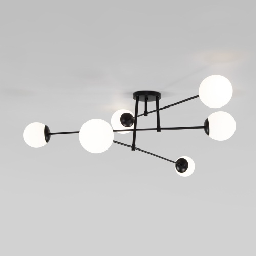 Потолочный светильникчерный Smart Eurosvet 30181/6