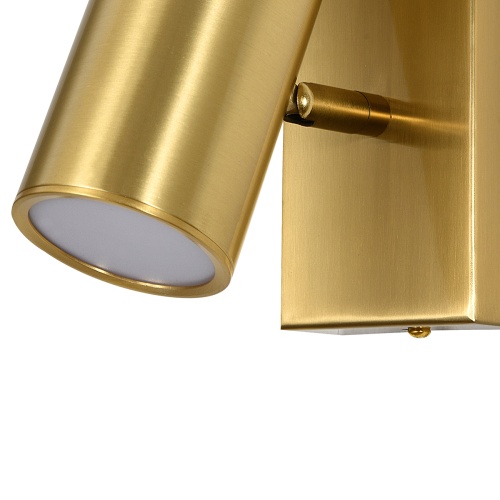 Настенный светильник Escada 10283/1 LED*6W Brass