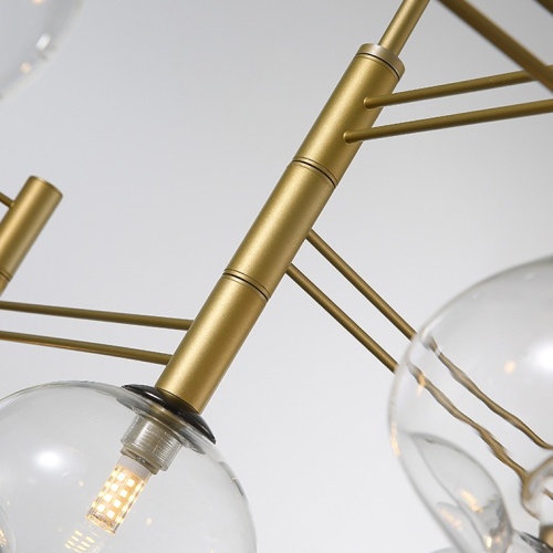 Люстра на штанге TEMPER L10 Gold 229051-26