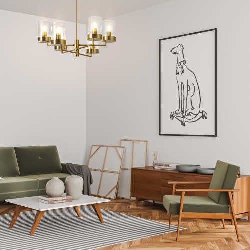 Подвесной светильник Freya FR5426PL-06BS