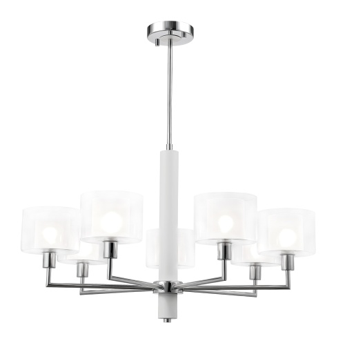Люстры Crystal Lux MAESTRO SP-PL7 CHROME