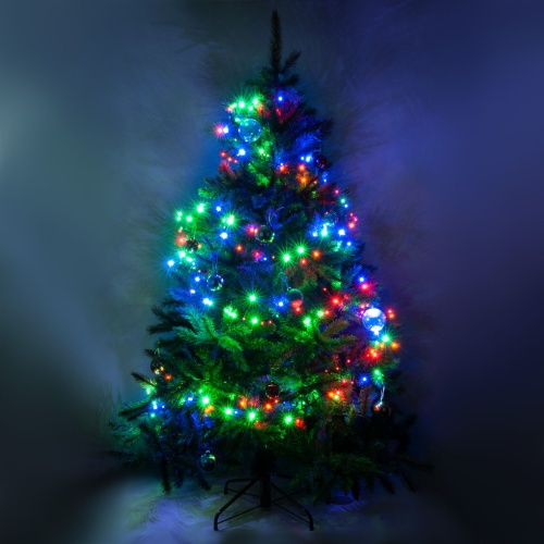 Гирлянда бытовая электрическая нить Eurosvet 400-004 мульти