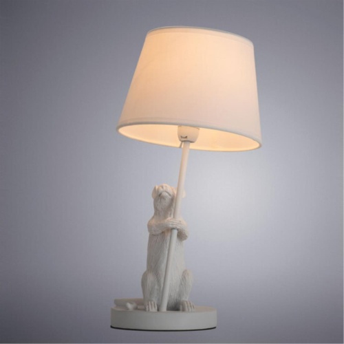 Интерьерная настольная лампа Arte lamp A4420LT-1WH СВЕТИЛЬНИК НАСТОЛЬНЫЙ