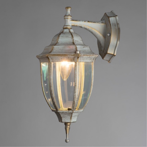 Уличный настенный светильник Arte lamp A3152AL-1WG УЛИЧНЫЙ СВЕТИЛЬНИК