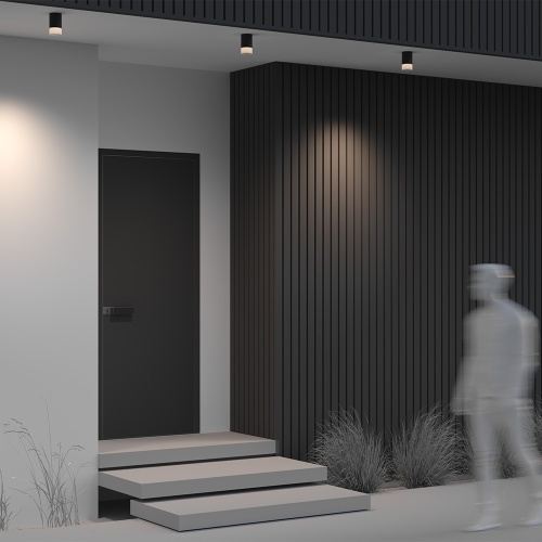 Уличный потолочный светильник Outdoor O499CL-L10B3K