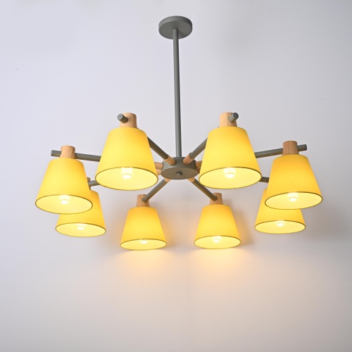 Люстра на штанге NATURA A YELLOW 8 177990-26