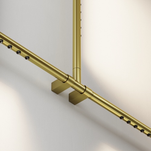 Комплектующие для систем освещения с токоведущими элементами Technical CA007TC-BS