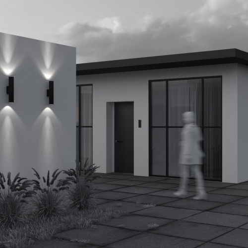 Уличный настенный светильник Outdoor O514WL-L30B3K1