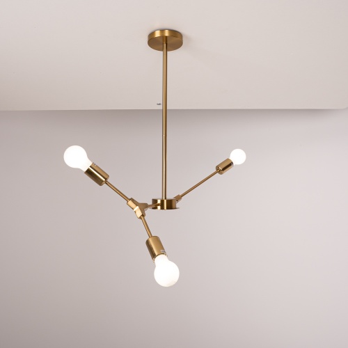 Люстра на штанге LATE D55 Gold 193585-26