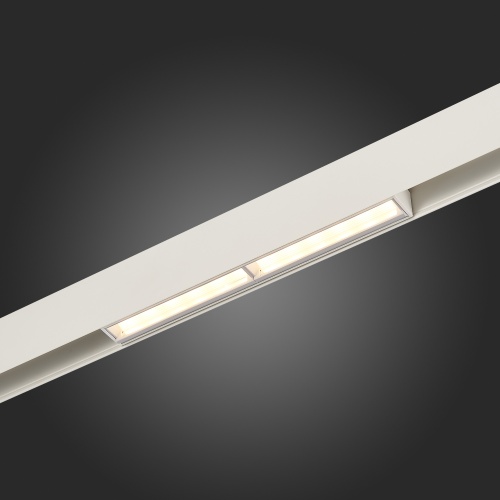 ST804.536.12 Магнитный трековый светильник Белый LED 1*12W 3000K 850Lm Ra&gt;90 120° IP20 L220xW22xH46 SKYLINE 48
