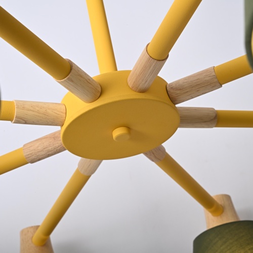 Люстра на штанге NATURA A GREEN 8 177994-26