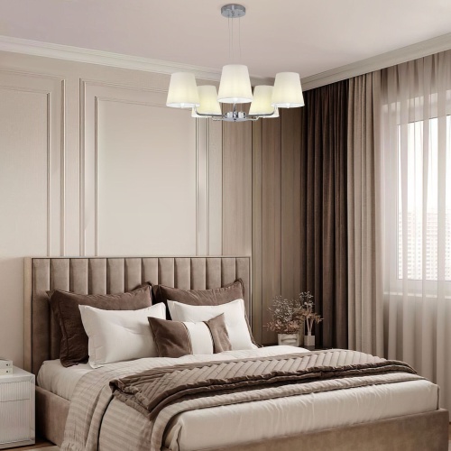 Подвесной светильник хром Eurosvet 60155/5