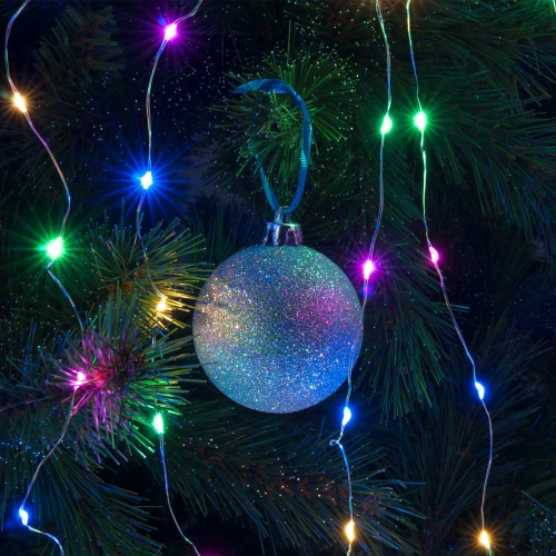 Гирлянда бытовая электрическая занавес Eurosvet 200-006 мульти