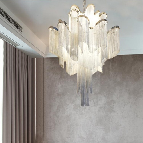 Люстра Ava Chain Atlantis Chandelier D60 Золото от Imperiumloft 179867-22