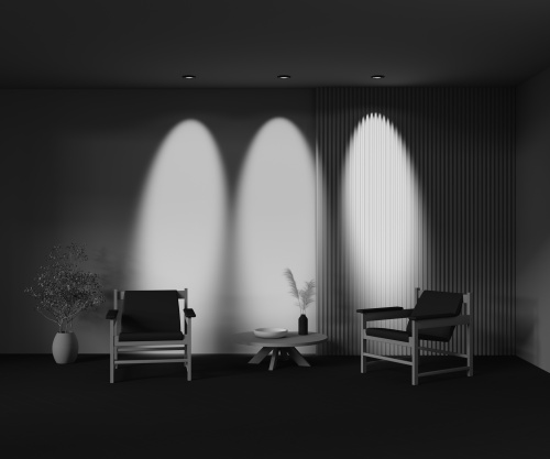 Встраиваемый светильник Technical DL105-12W4K-B