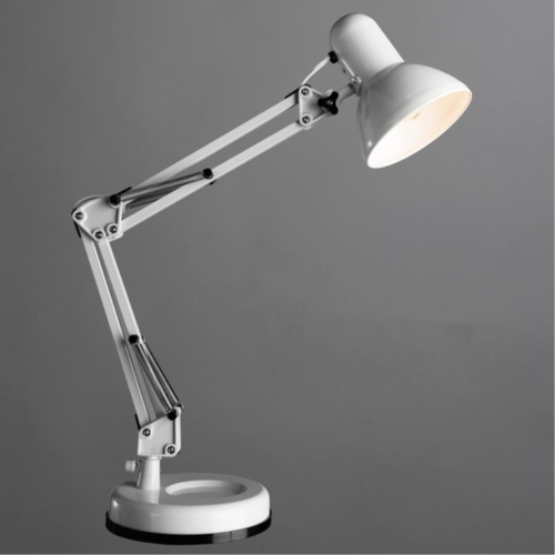 Офисная настольная лампа Arte lamp A1330LT-1WH СВЕТИЛЬНИК НАСТОЛЬНЫЙ