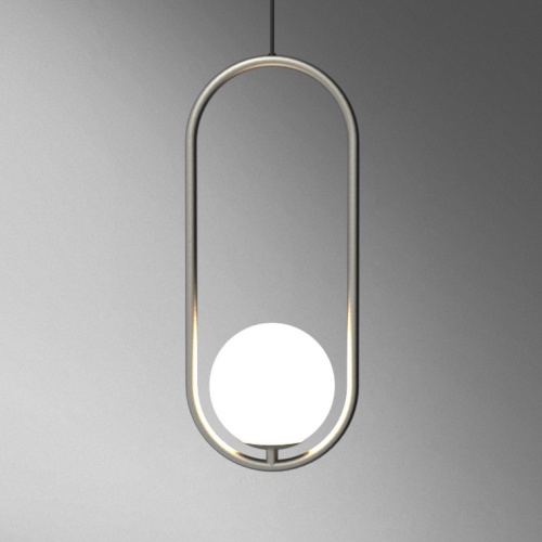 Подвесной светильник Matthew McCormick hoop 40 Chrome MILA Pendant 212753-22