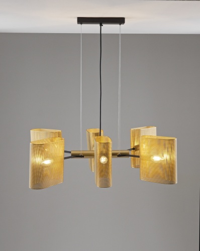 Люстра подвесная Moderli V11814-6P Metalicana