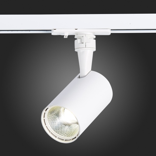 ST351.536.10.36 Св-к трек. Белый LED 1*10W 3000K 900Lm Ra?90 36° IP20 L98xW59xH154 100-240V BASE