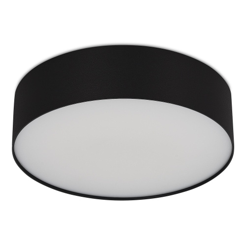 ST606.442.36 Светильник потолочный Черный LED 1*36W 4000K 3 240Lm Ra&gt;90 120° IP20 D300xH55 180-240V Накладные светильники