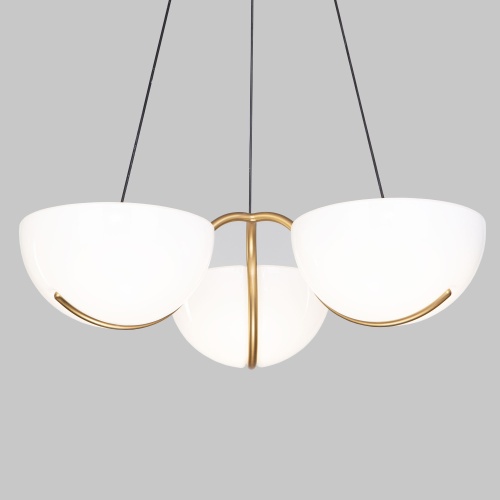 Подвесной светильник Eurosvet 50083/3 LED золото