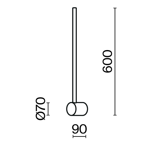 Настенный светильник (бра) Maytoni MOD237WL-L6B3K