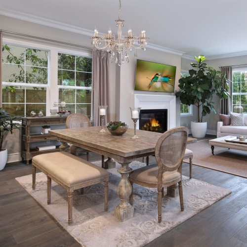 Подвесной светильник Eurosvet 3281/8 белый с золотом/тонированный хрусталь Strotskis