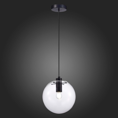 SL1056.413.01 Подвес ST-Luce Черный/Прозрачный E27 1*60W NOOR