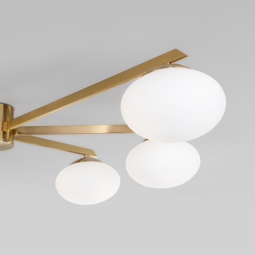 Потолочный светильник Eurosvet 70220/6 латунь Smart