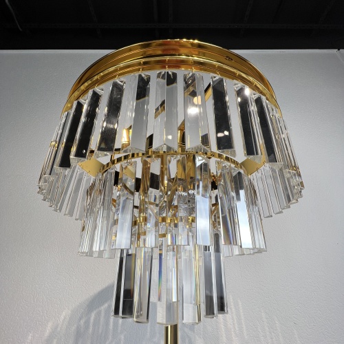 Торшер Rh 1920S Odeon Clear Glass Floor Lamp Gold от Imperiumloft 241415-22
