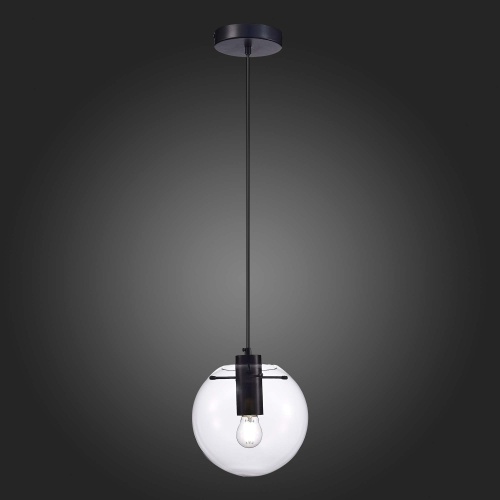 SL1056.403.01 Подвес ST-Luce Черный/Прозрачный E27 1*60W NOOR