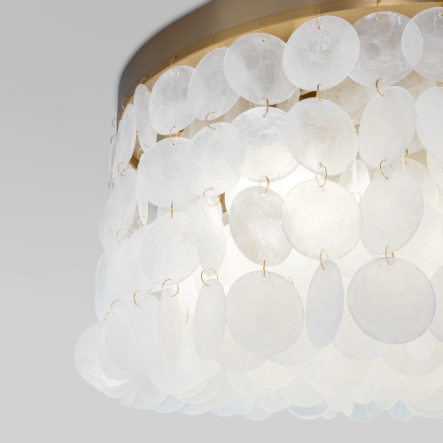 Потолочный светильник Eurosvet 60084/5 латунь/перламутр Smart