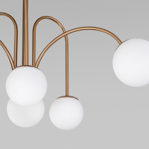 Потолочный светильник Eurosvet 30177/6 латунь Smart