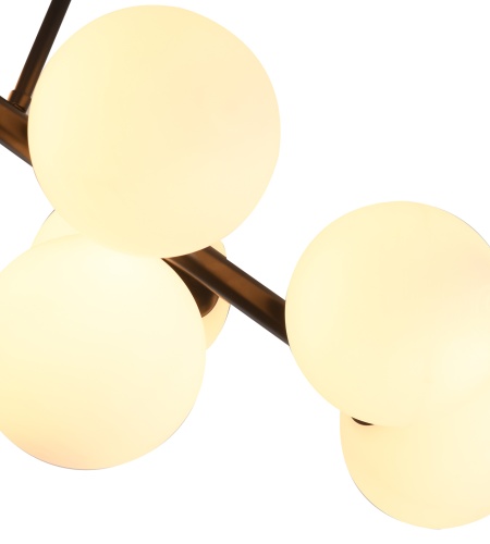 Люстра Kink Light Сида черный E14 10*10W 07508-10,19