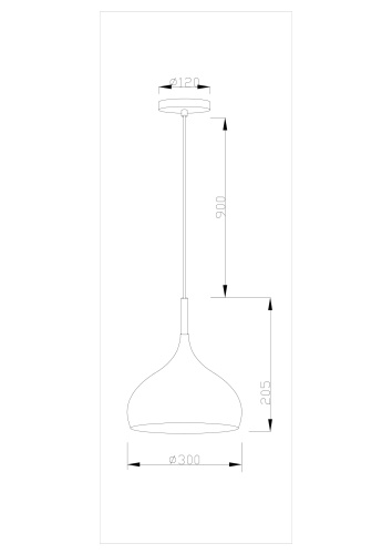 Подвесной светильник Moderli V1294-1P Eline