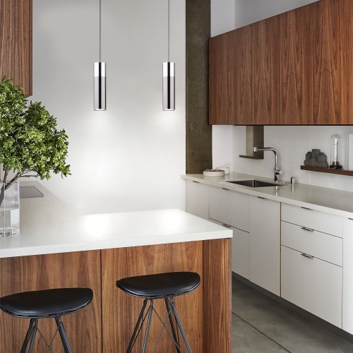 Подвесной светильник хромчерный жемчуг Eurosvet 50135/1 LED