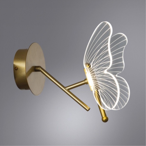 Бра Arte lamp A2187AP-1GO СВЕТИЛЬНИК НАСТЕННЫЙ