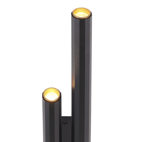 SL6210.401.04 Светильник настенный ST-Luce Черный/Черный, Золотистый LED 4*3W 3000K LILT
