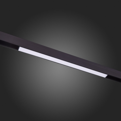 ST360.436.12 Магнитный трековый светильник Черный LED 1*12W 3000K 780Lm Ra&gt;90 120 IP20 L406xW22xH44 SKYLINE 48