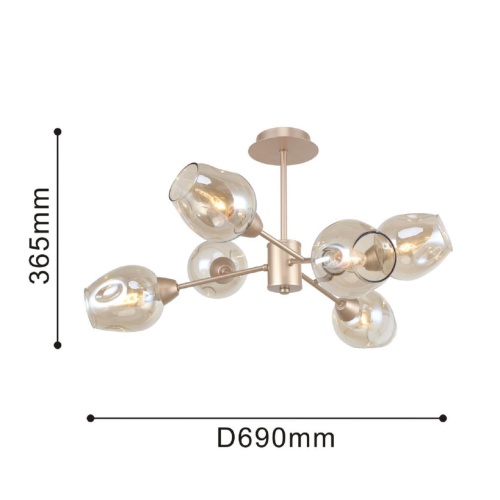 Потолочная люстра F-Promo 2658-6U