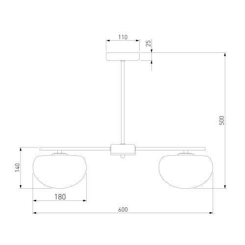 Подвесной светильник Eurosvet 30190/3 латунь