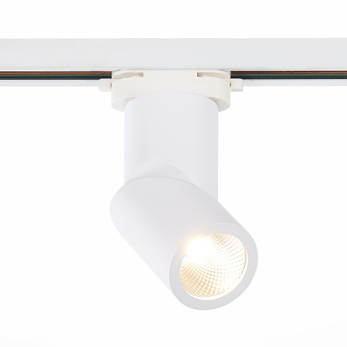 ST650.546.10 Св-к трек. Белый LED 1*10W 4000K 800Lm Ra&gt;90 38° IP20 D60xH190 165-265V BASE